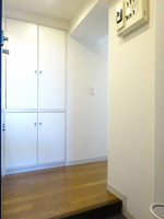 きれいな玄関です