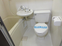 落ち着いた空間のお風呂です