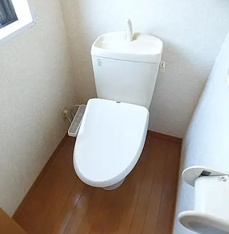 落ち着いたトイレです