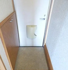落ち着いた玄関です