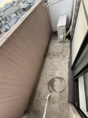 開放的で明るい空間を演出してくれるバルコニーです
