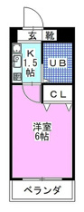 別の部屋の参考写真です。