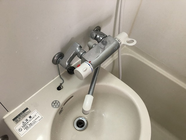 スペースが確保できる洗面所です