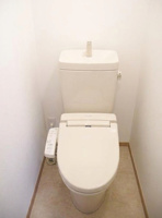 清潔感のあるトイレです