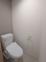 コンパクトで使いやすいトイレです