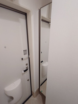 シンプルで使いやすい玄関です