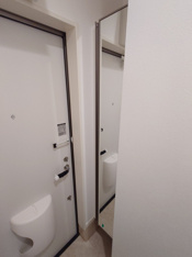 シンプルで使いやすい玄関です