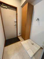 ゆったりとした玄関です