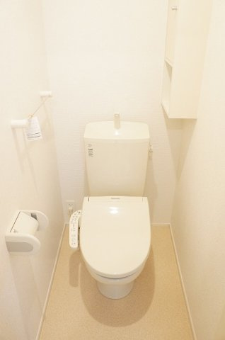 トイレもきれいです