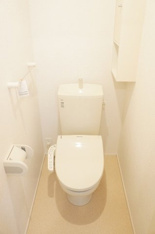 トイレもきれいです