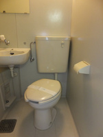 清潔感のあるトイレです