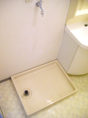 室内洗濯機置き場