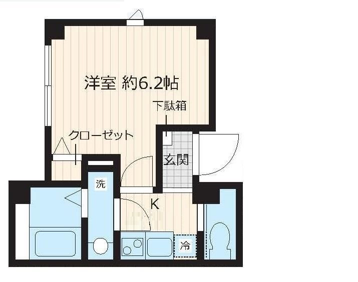 メゾン・ドゥ・ソレイユの間取り|間取りです。