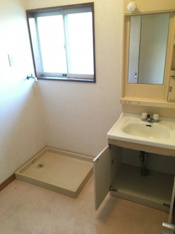 室内洗濯機置き場