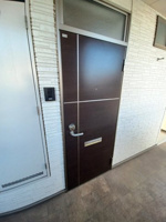 シンプルで使いやすい玄関です