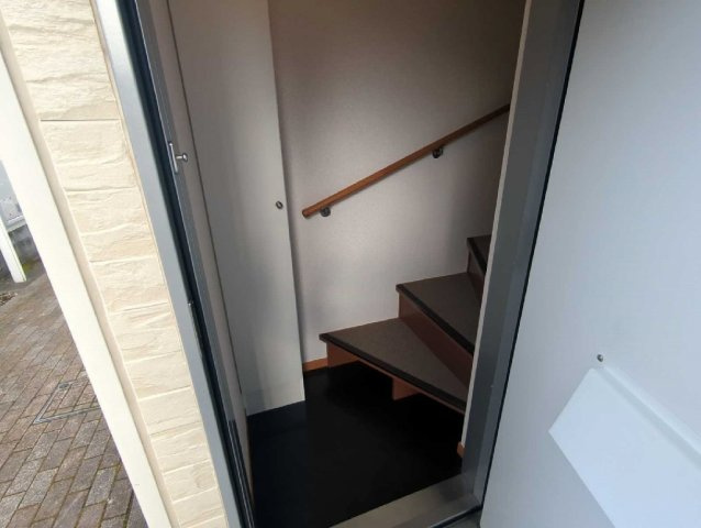 落ち着いた玄関です