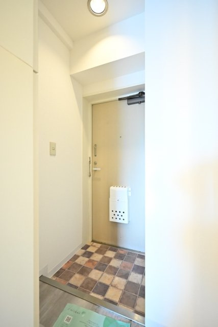 シンプルで使いやすい玄関です