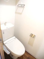 トイレもきれいです