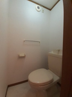 清潔感のあるトイレです