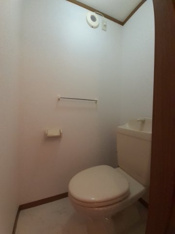 清潔感のあるトイレです