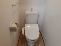 トイレもきれいです