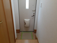 きれいな玄関です