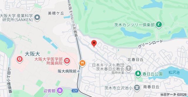 グランドール山口の地図
