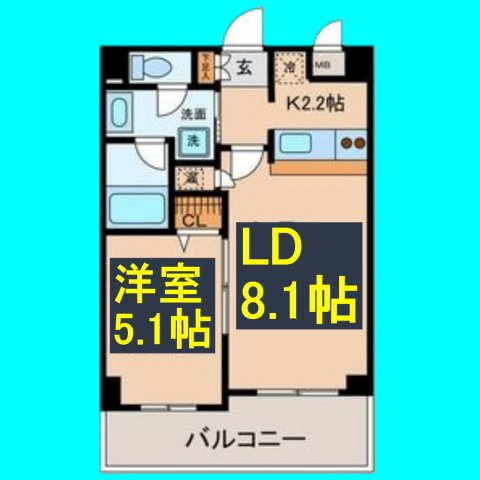 FS.幅下の間取り