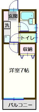 ティーコートまいの間取り