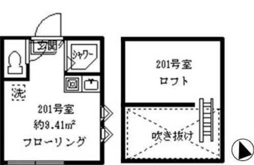 フェリス下高井戸の間取り|【フェリス下高井戸】