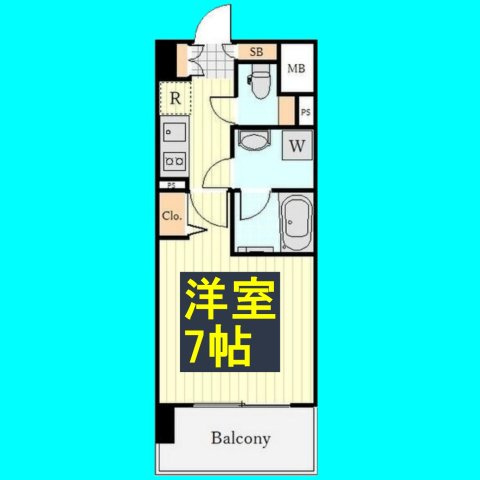 レジデンス東別院スクエアの間取り