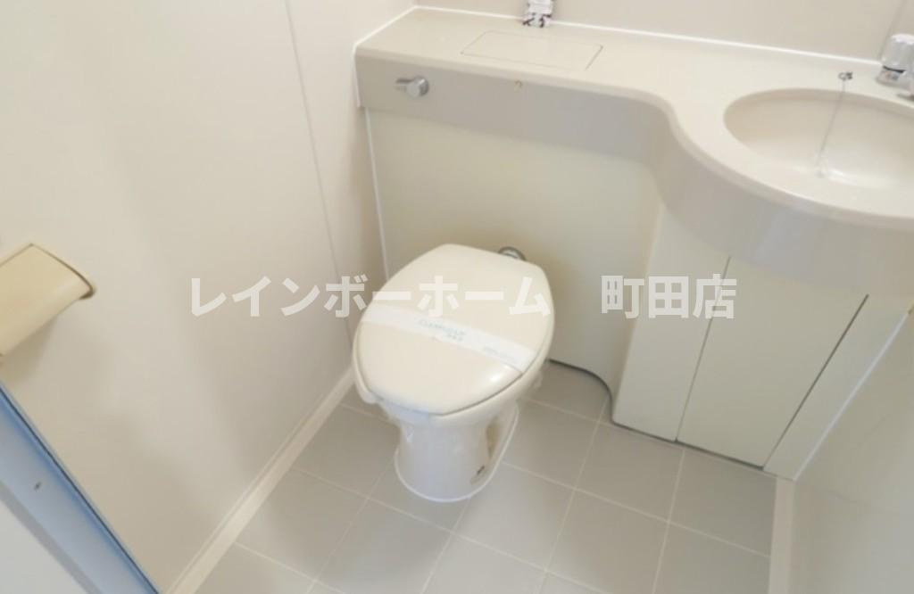 ドミトリー原町田※初期費用分割後払いサービス利用可能物件のトイレ