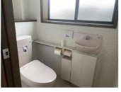 西新町住宅のトイレ