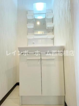 The Residence船橋の独立洗面台
