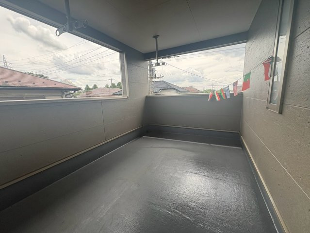 狭山市柏原　新築分譲　西武新宿線『狭山市駅』バス19分　【柏原小学区】のバルコニー