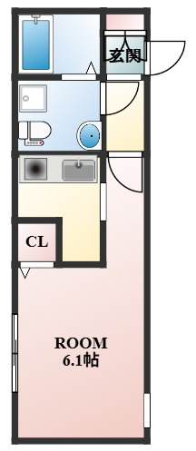 【間取り】 | Branche西新宿East