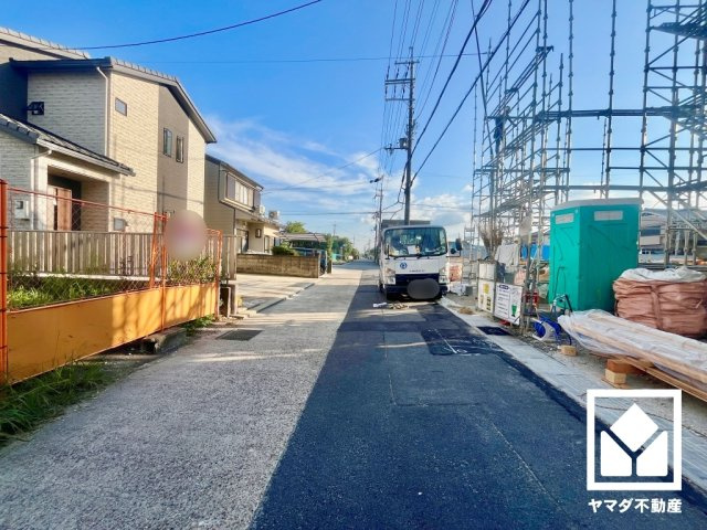 宇治市伊勢田町　第1の前面道路含む現地写真|9月24日　現地写真更新