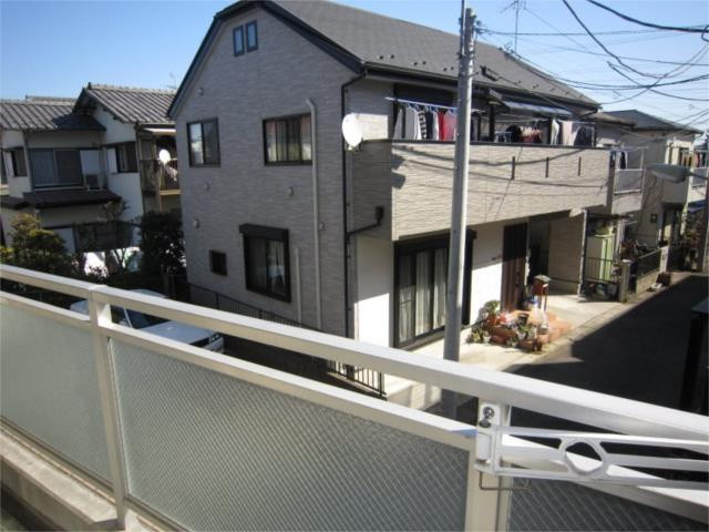 川崎市多摩区菅馬場２丁目の賃貸マンションのバルコニー|日当りの良いベランダ