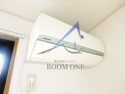 テラスルミエールの設備|エアコン付きです。