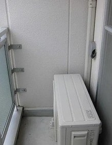 コート追分のバルコニー