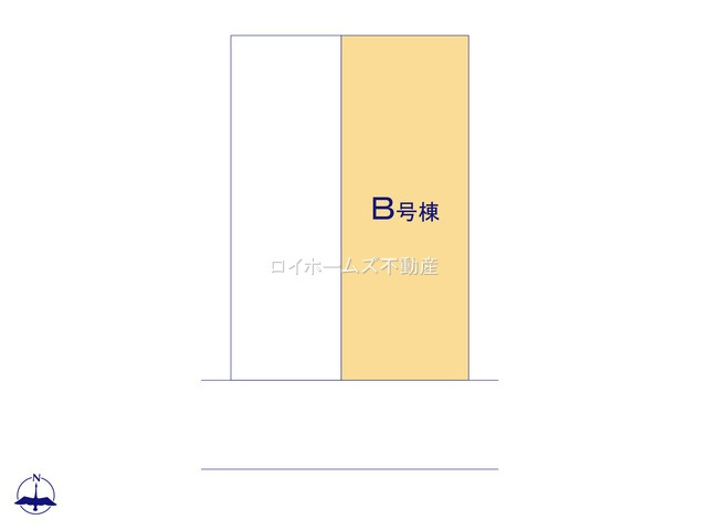 【区画図】 | 名古屋市中川区打出２丁目286『仲介料無料』新築戸建て | B号棟