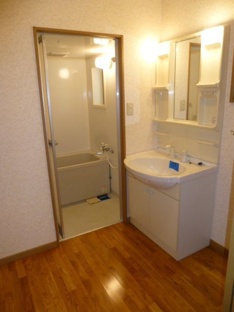 エリーナ長住の洗面所