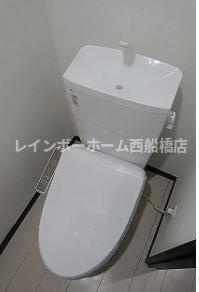 Debonair船橋のトイレ