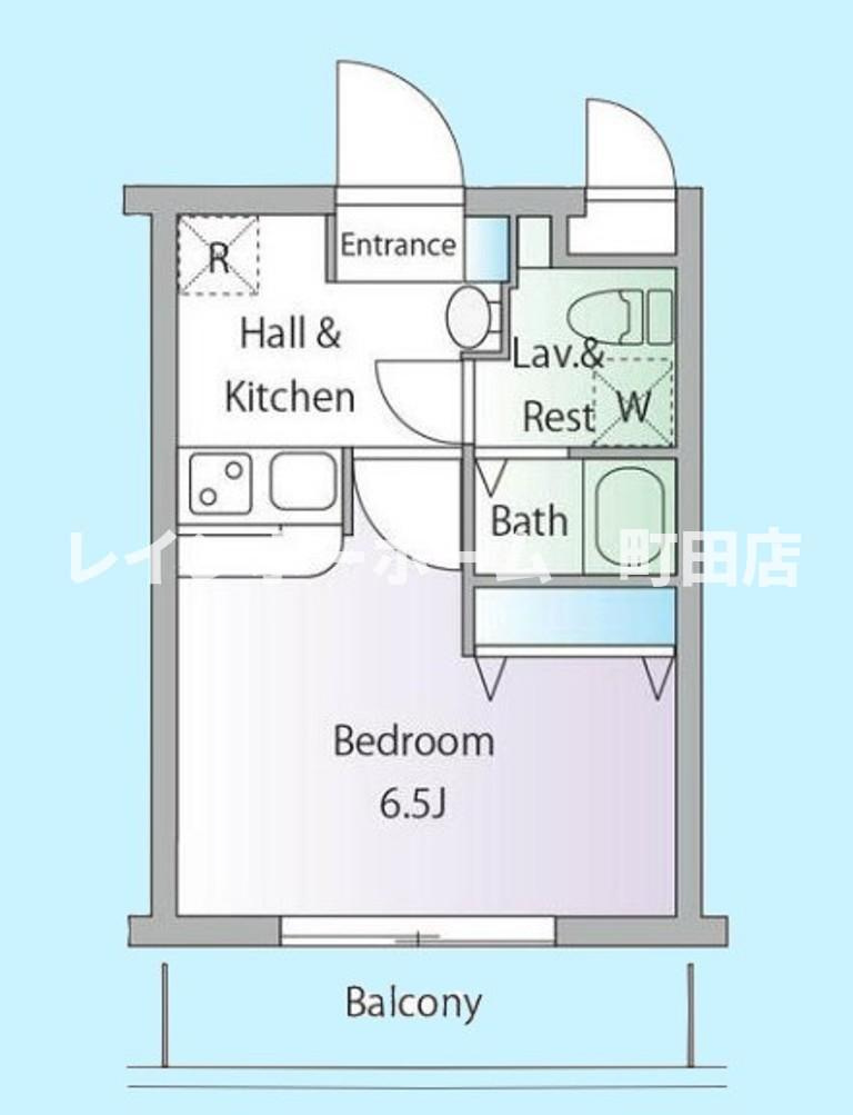 S-FORT玉川学園前※初期費用分割あと払いサービス利用可能物件の間取り