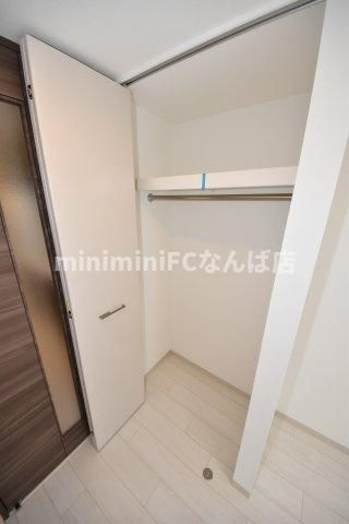 大阪市浪速区日本橋東３丁目の賃貸マンションの収納