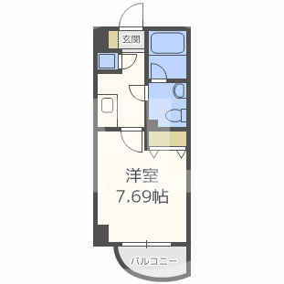ライブコート北梅田の間取り|ライブコート北梅田　間取り