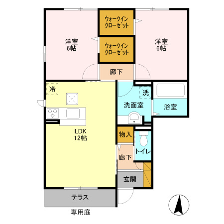 アバンセの間取り