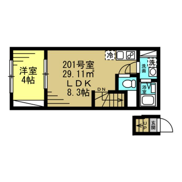 メゾン　トールモンド八千代中央の間取り