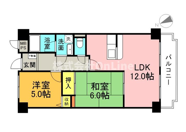 【間取り】 | サニーコート浅井