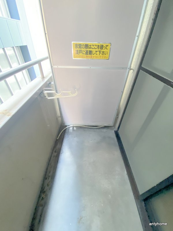 ティックランド南船場　仲介手数料無料のバルコニー